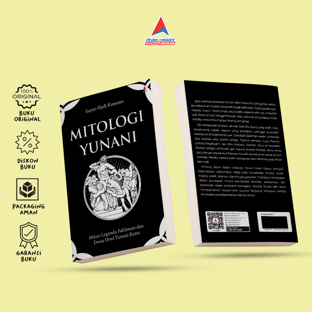 Mitologi Yunani : Mitos-legenda Pahlawan Dan Dewa Dewi Yunani Kuno - Suryo Hadi Kusumo - Anak Hebat 
