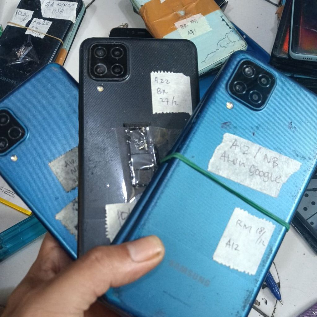 samsung a12,minus lcd,baca deskripsi