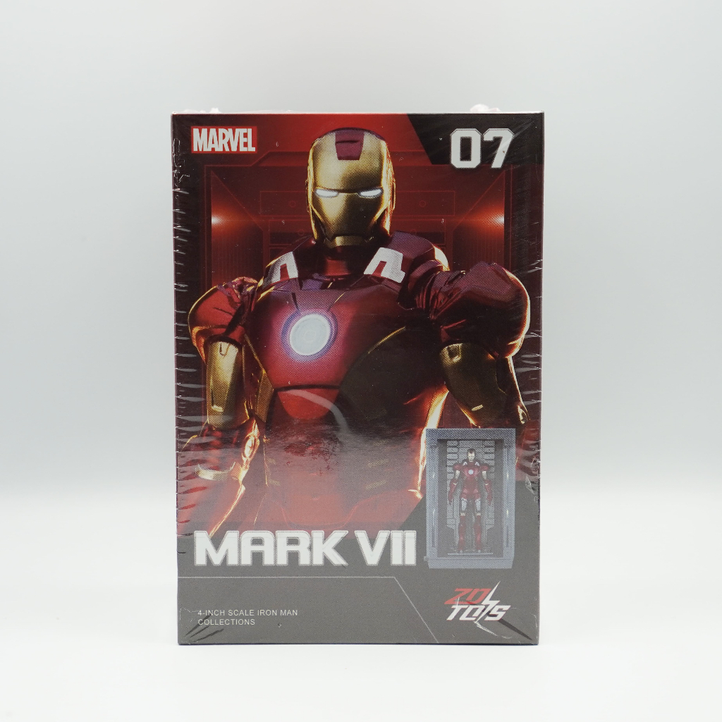 Action Figure Iron Man Mark 7 ZD Toys 4 Inch Scale With Box