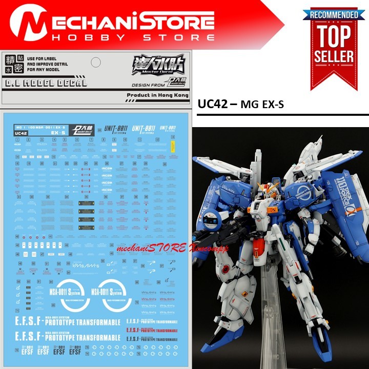 Water Decal UC42 - MG Ex-S by DL MODEL