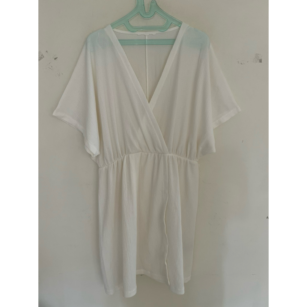 Dress putih Big Size