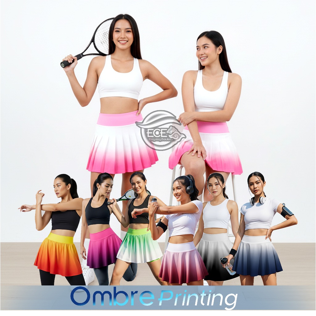 Rok Olahraga Wanita Skirt Sport Senam Olahraga Padel Sport