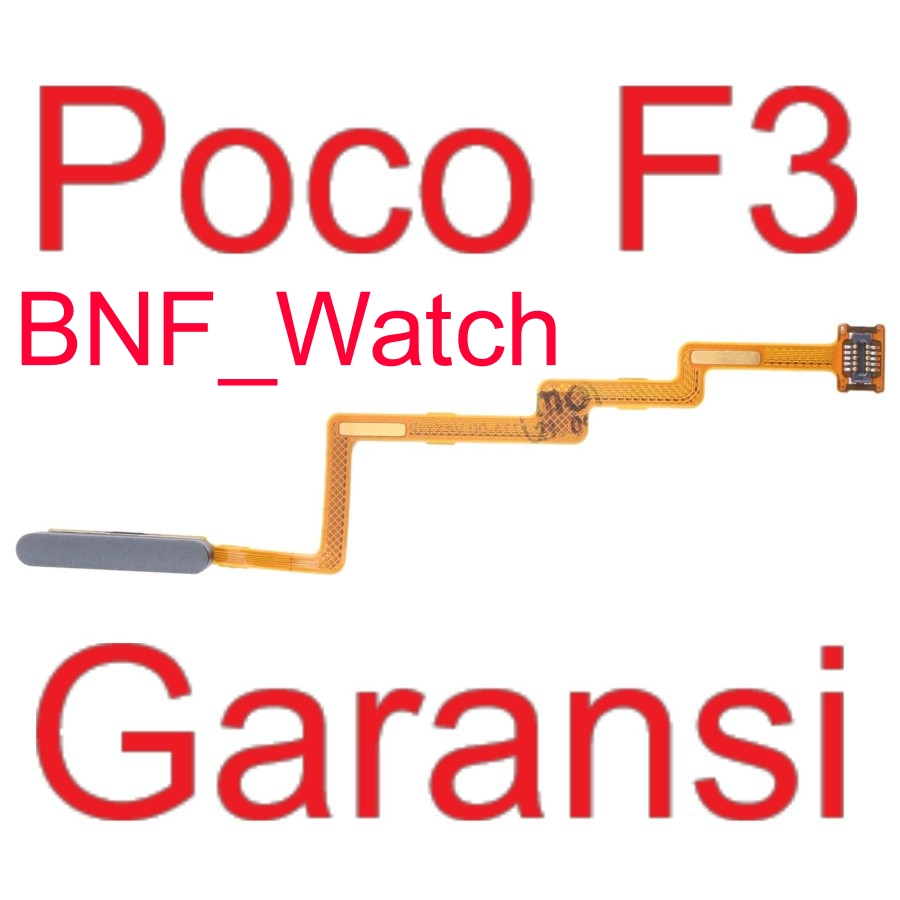 Flexibel Fingerprint Sensor - On Off - Xiaomi Poco F3 - M2012K11AG