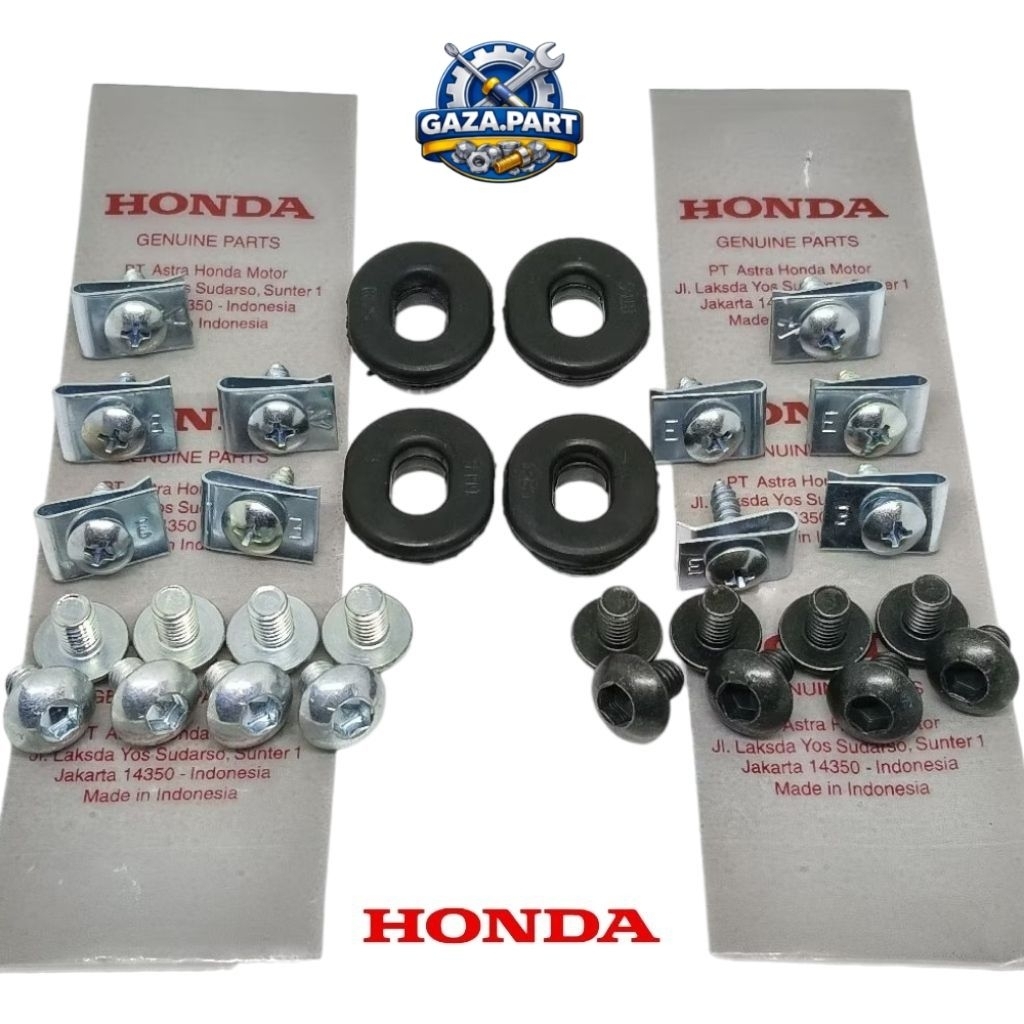 1set Baut Body Kiri/Kanan Motor CRF 150