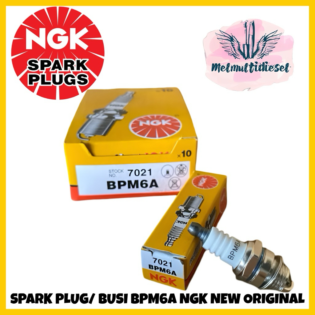 SPARK PLUG/ BUSI BPM6A NGK NEW ORIGINAL