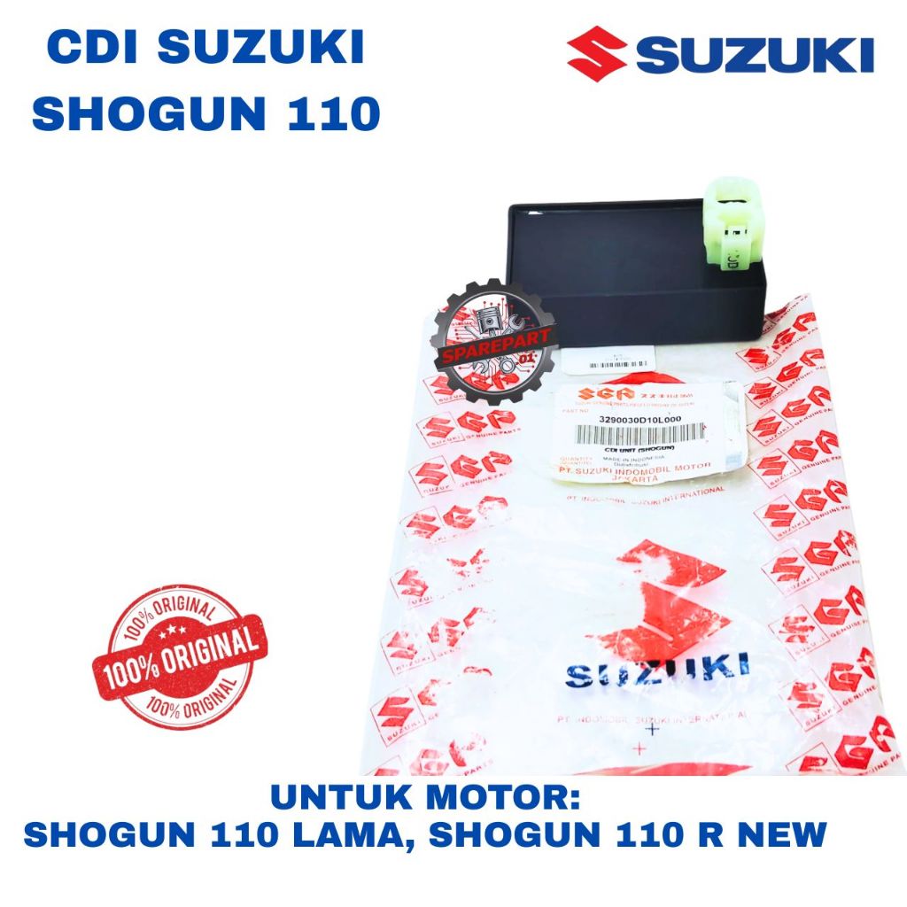 CDI ORIGINAL SUZUKI SHOGUN 110, SHOGUN 110 LAMA, SHOGUN 110 R NEW