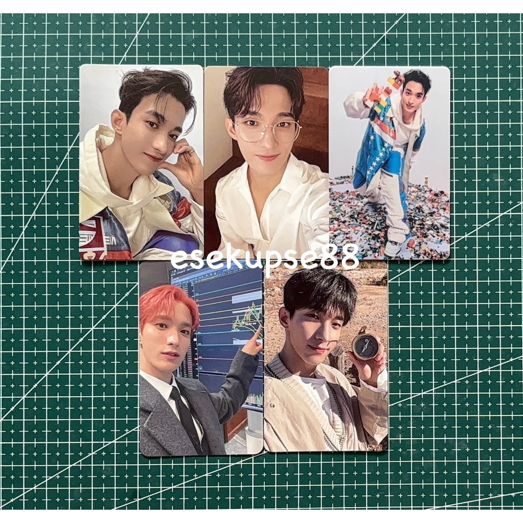 Photocard PC DK Dokyeom Seventeen Face The Sun FTS Path Kompas Ver, BSS BooSeokSoon Second Wind Dino