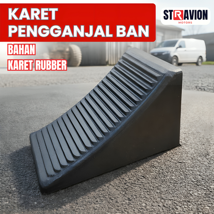 Ganjal Ban Mobil Karet Anti Slip Ganjal Ban Mobil Parkir Pengganjal Ban Mobil Universal