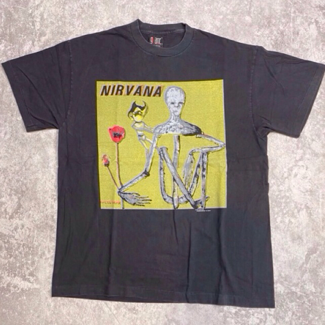 KAOS BAND FADED NIRVANA YELLOW TAG GIANT
