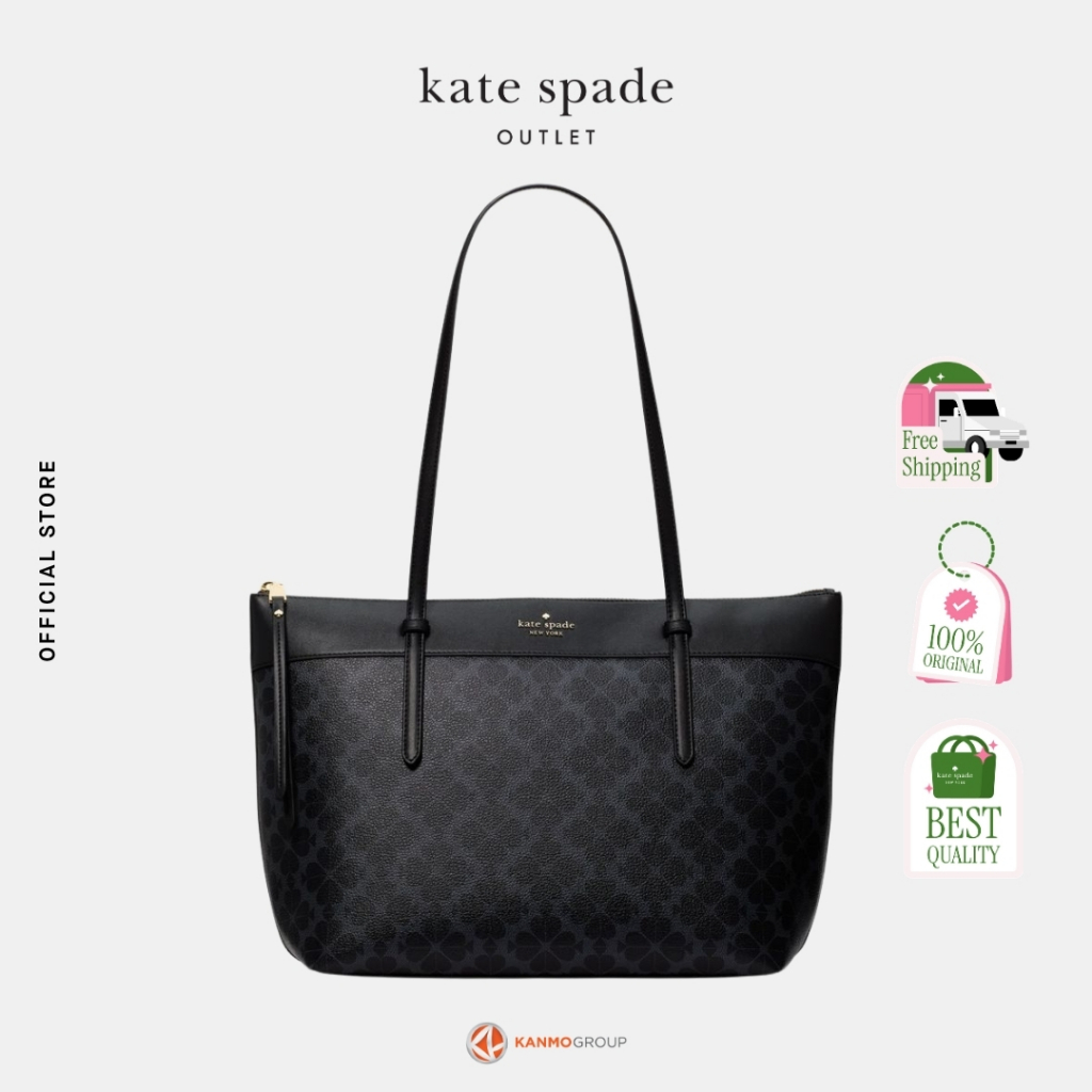 Kate Spade All Day Spade Flower Tote - Tas Tote Wanita