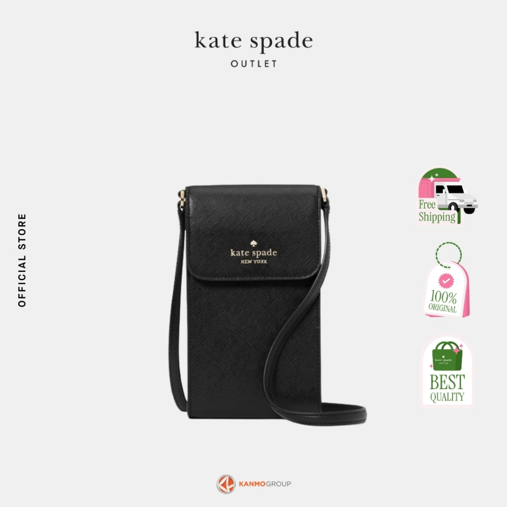 Kate Spade Madison North South Flap Phone Crossbody - Tas Selempang Wanita