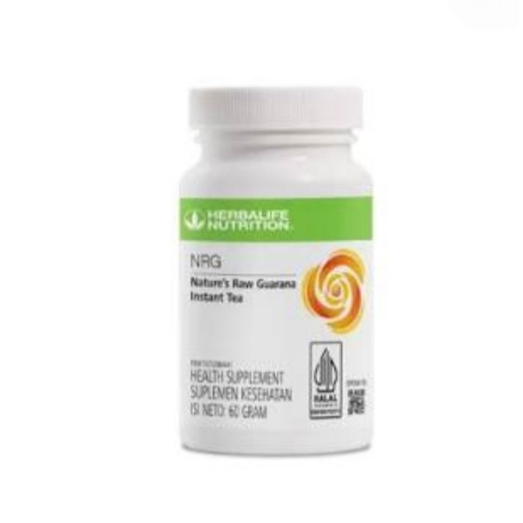 HERBALIFE Potong Barcode 04.03.27 NRG Nature's Raw Guarana Instant Tea 60gr