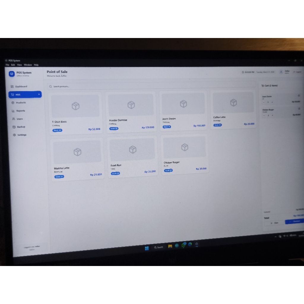 Aplikasi Kasir Desktop Offline POS Dengan Source Code
