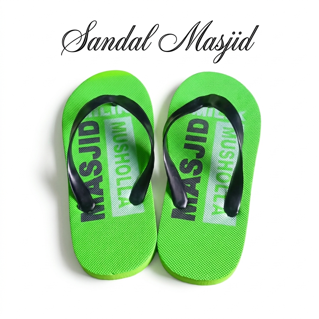 Sandal Wudhu Masjid Sedekah Grosir Murah 5 Pasang