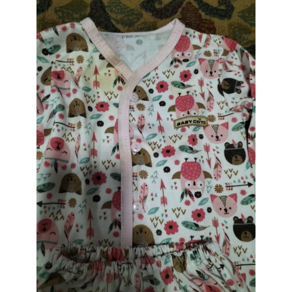 baju tidur bayi Velvet, aruchi, baby chiyo