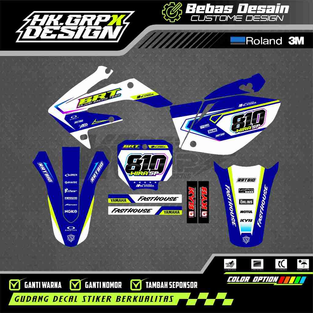 DECAL CRF 150L/CRF 230/CRF 250