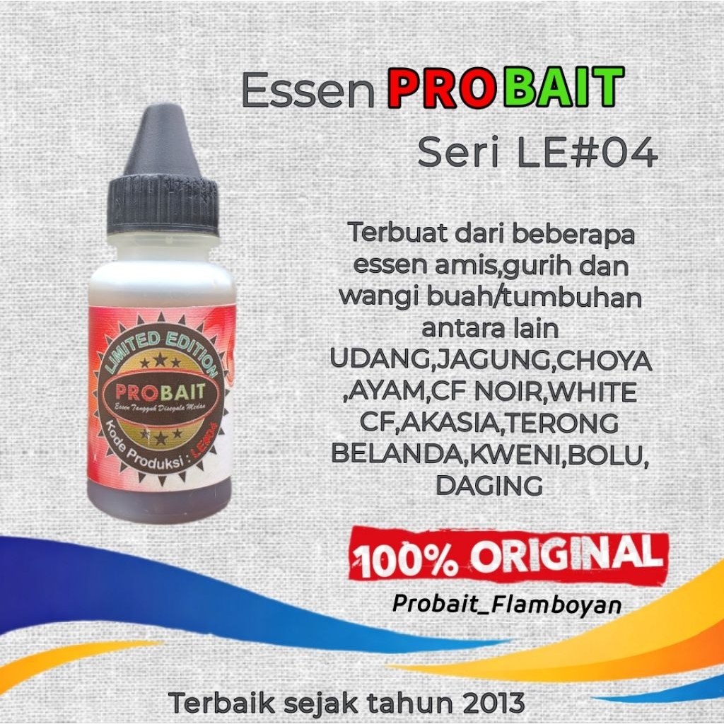ESSEN PROBAIT SERI LE#04 LELE,MAS & BAWAL 30 ml