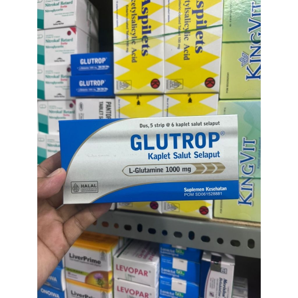 Glutrop box 6 tablet 5 strip