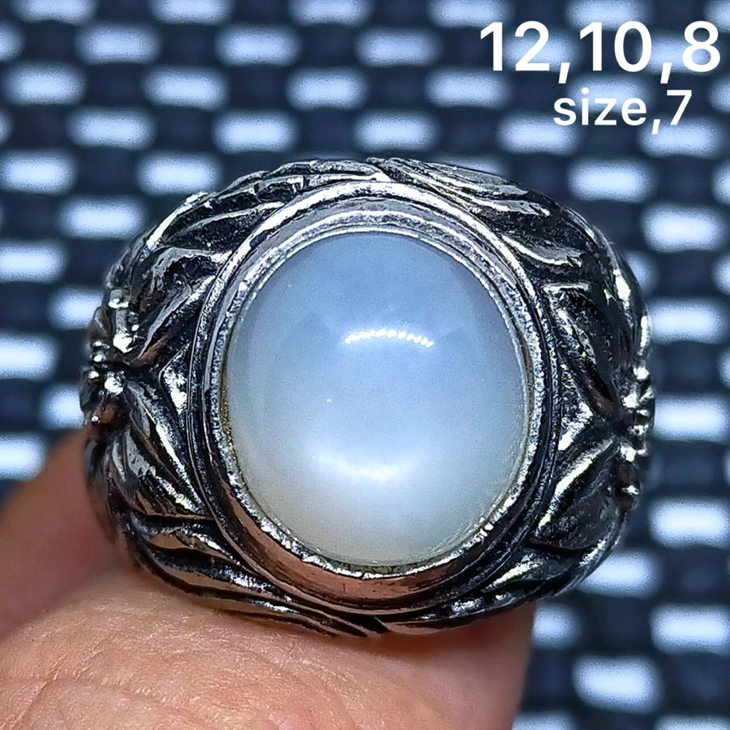 batu akik asli biduri bulan antik top hq natural (asli alam)