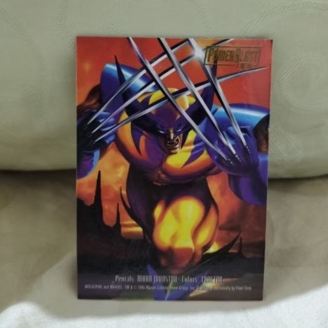 KARTU MARVEL WOLVERINE FLEER