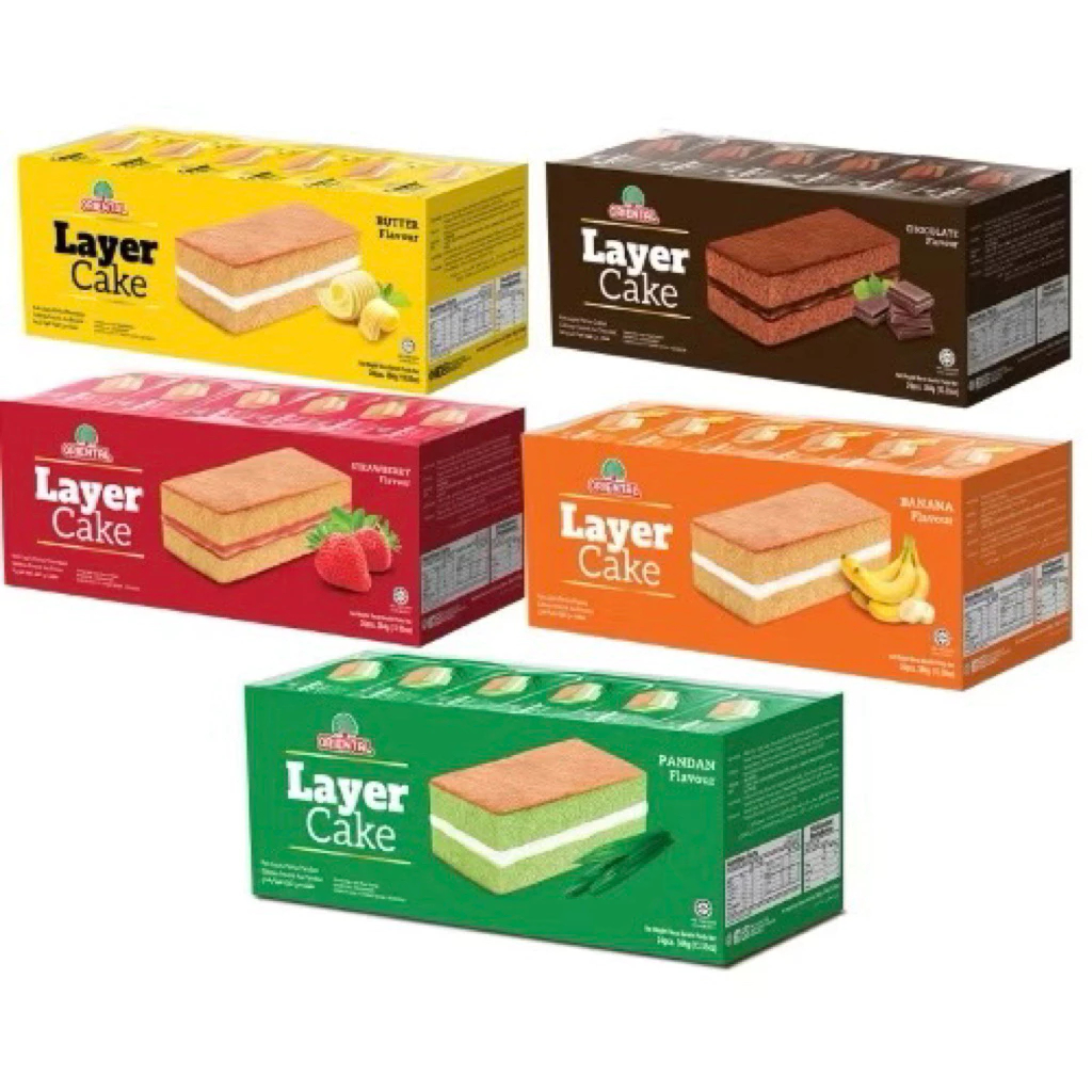 Oriental Layer Cake Bolu Oriental Malaysia Snack Cemilan Oleh Oleh Batam Bolu Pandan Bolu Chocolate