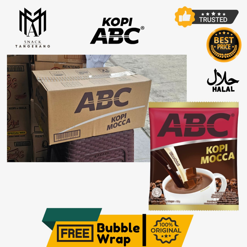 Kopi Instan ABC Mocca 27 Gr [1 DUS ISI 12 RENCENG]