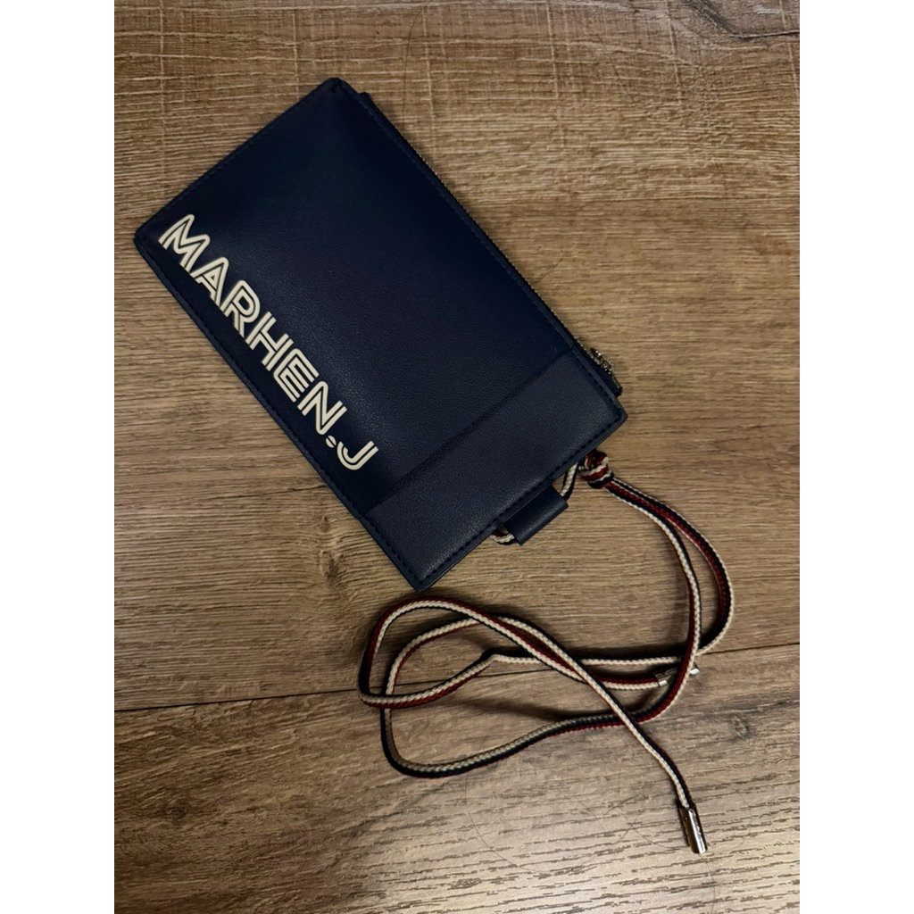 marhen j lolly navy dompet pouch cardholder