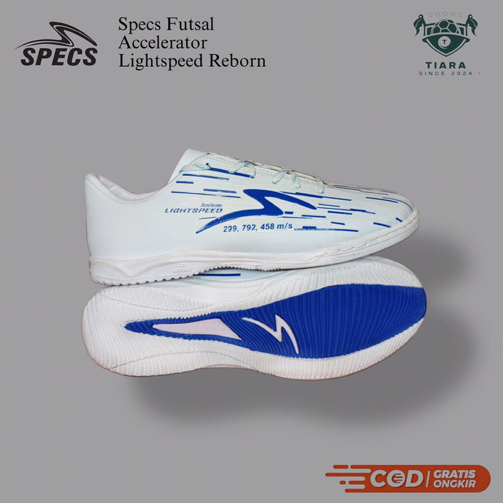 BIG PROMO MURAH SEPATU FUTSAL SPECS LIGHTSPEED REBORN PREMIUM  BY TIARA SHOP.ID