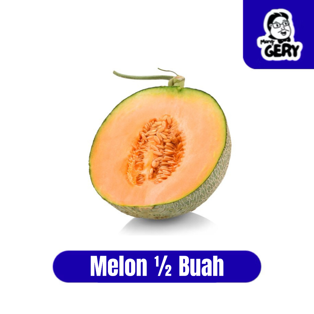 Melon Kuning 1/2 l Buah Melon Hijau 1/2 Segar I Be Fresh