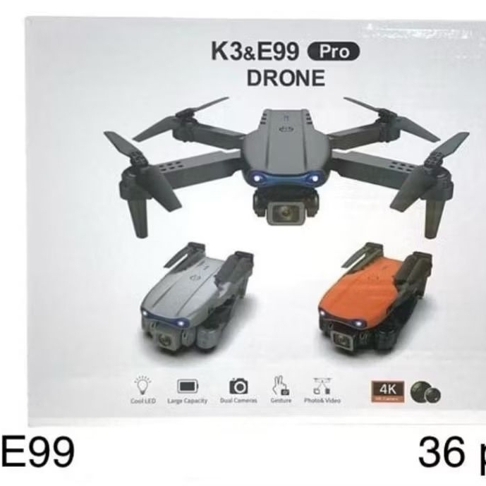 Drone  E99 Pro 2.4 GH + Kamera