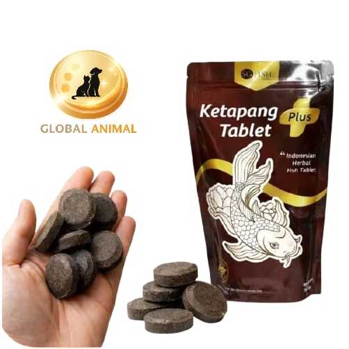 KETAPANG TABLET PLUS ECERAN mineral ekstrak bubuk daun ketapang ketepeng laut