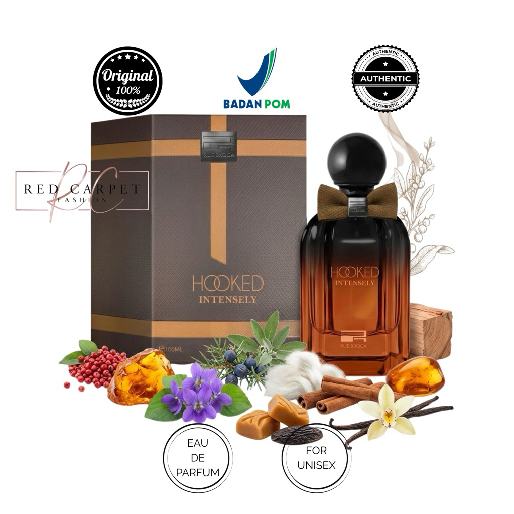 PARFUM RUE BROCA HOOKED INTENSELY POUR HOMME EDP 100ml for unisex