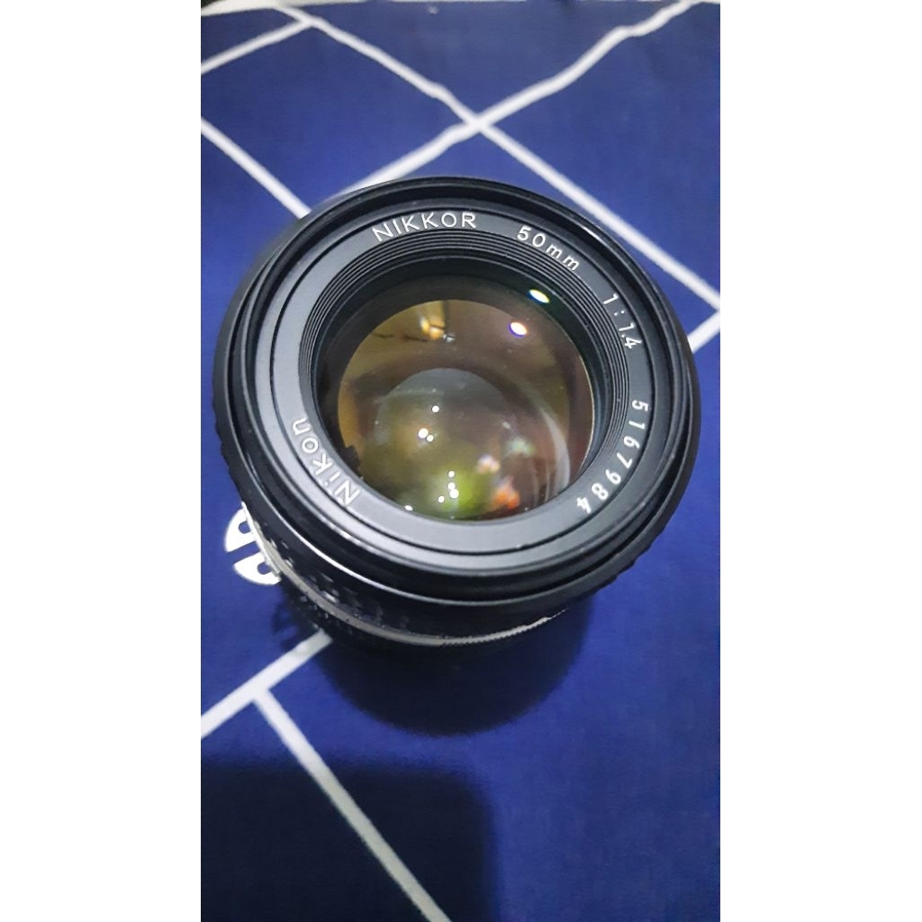 Lensa Nikkor 50mm F1.4 AIS Adapter Sony