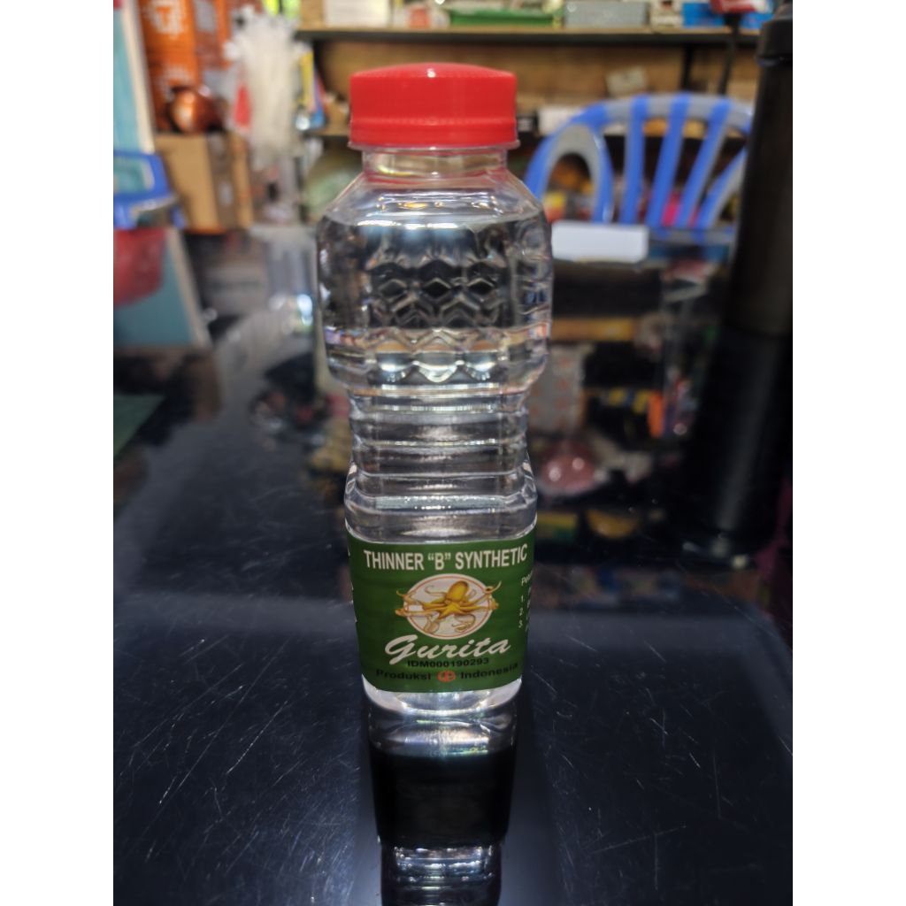 Thinner Gurita botol plastik