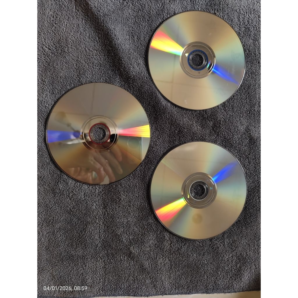 Kaset Cd Ps2 / PS1 Original paket 3cd