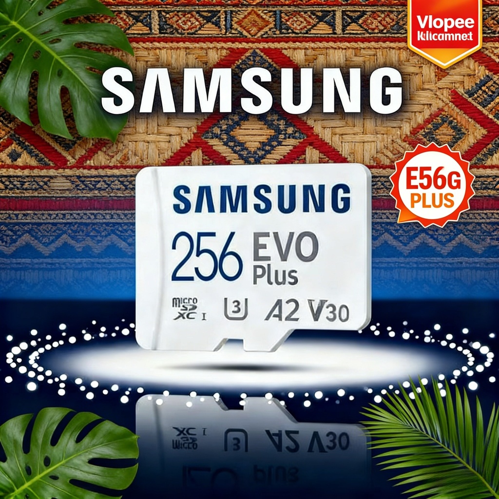 Samsung Official Store ID PRO PLUS EVO Micro SD TF Memory Card 16GB 32GB 64GB 128GB 256GB 512GB Mini