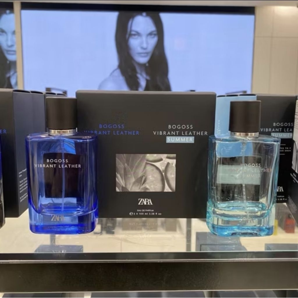 ( BUNDLING ) Parfum Zara Vibrant Leather Bogoss & Zara Vibrant Leather Bogoss Summer 100ml