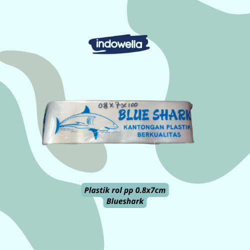 Plastik rol pp tebal 0.8 Blueshark
