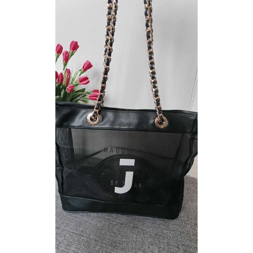 PRELOVED Tas Bowgel Tote bag by Jodan-Black