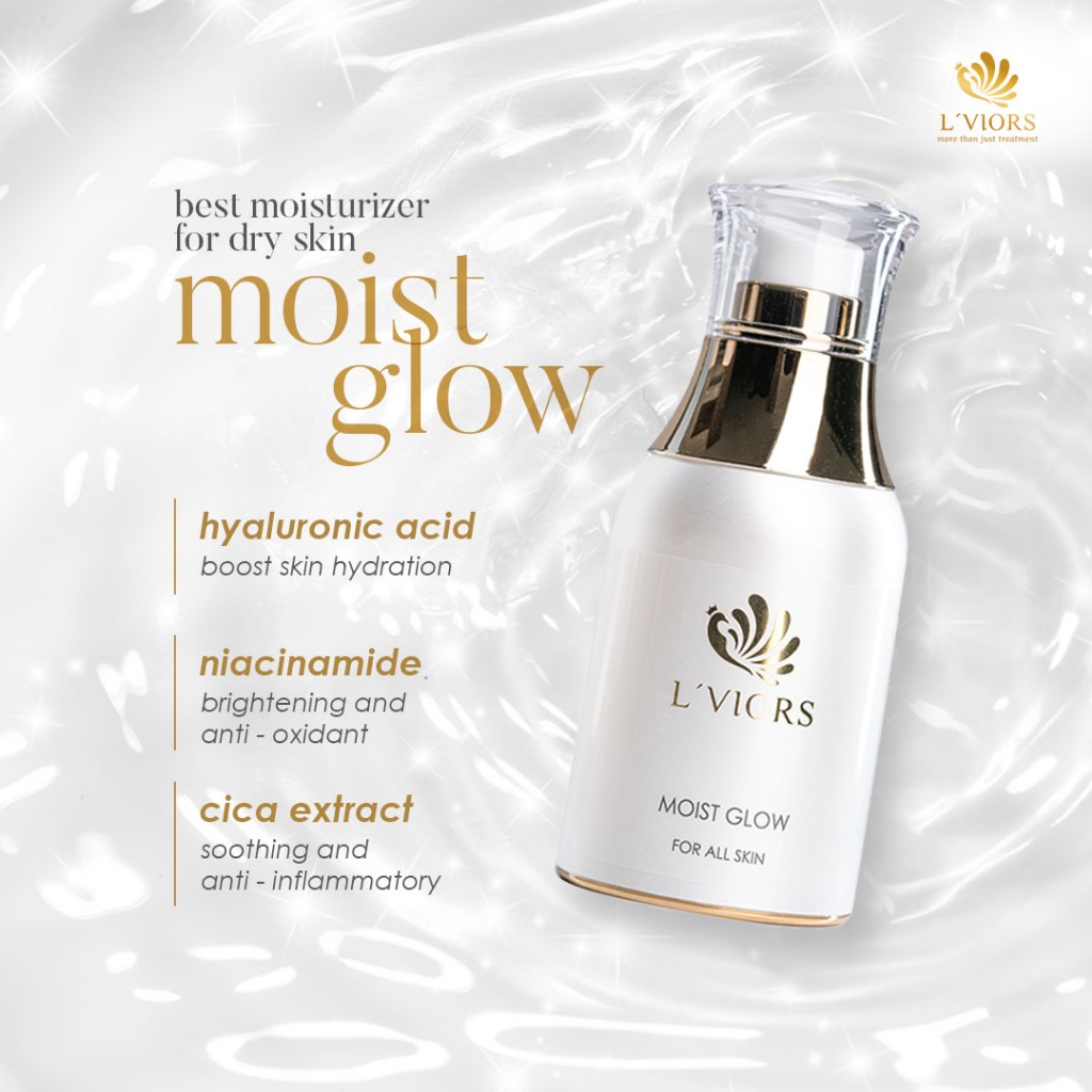 Moist Glow | Lviors Moist Glow | Moistglow 50ml | Moisturizer | Pelembab
