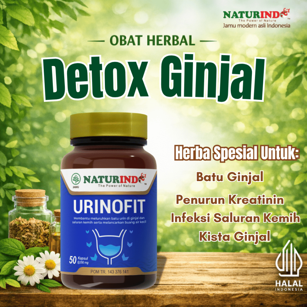 Obat Herbal Pembersih Ginjal Detoks Ginjal Mencegah Peradangan Ginjal ISK Herbal Ampuh