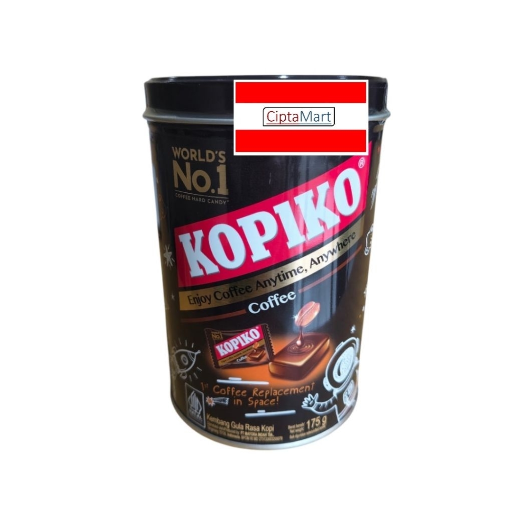 Permen Kopiko Kaleng 175gr