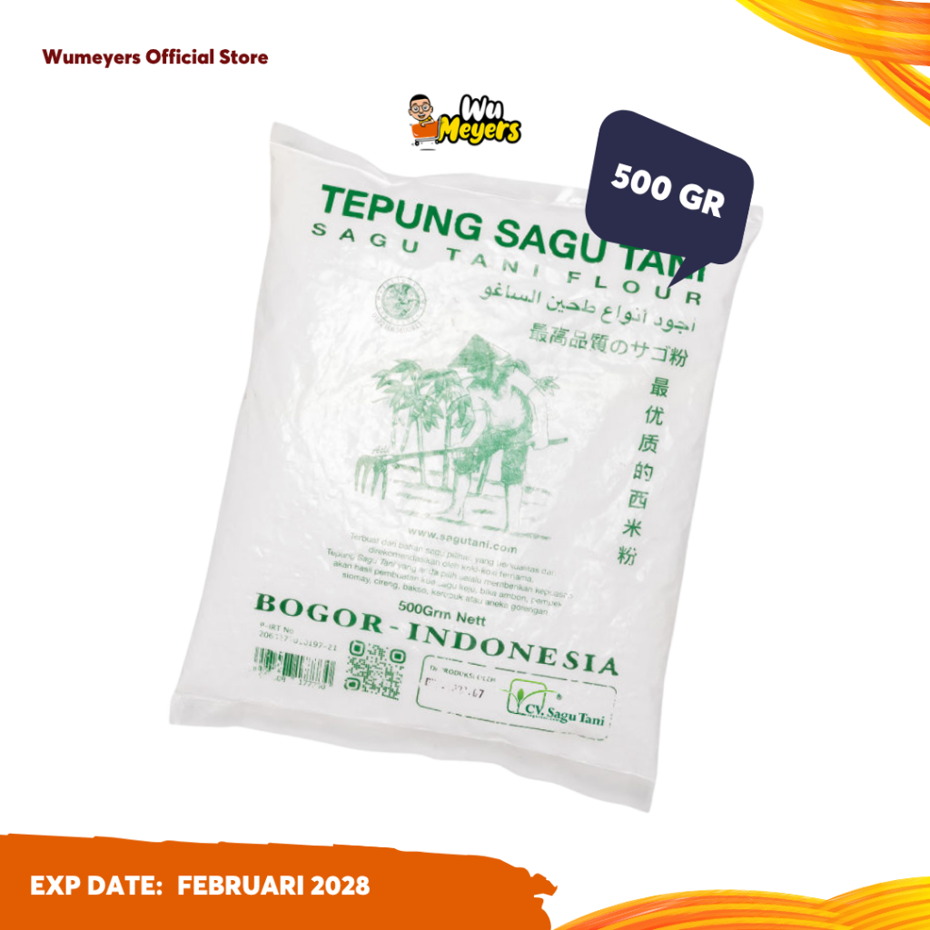 Tepung Sagu Tani 500gr Tepung Sagu 500 gr