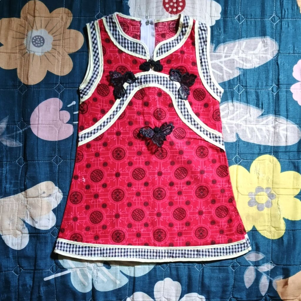Dress Cheongsam Anak Perempuan