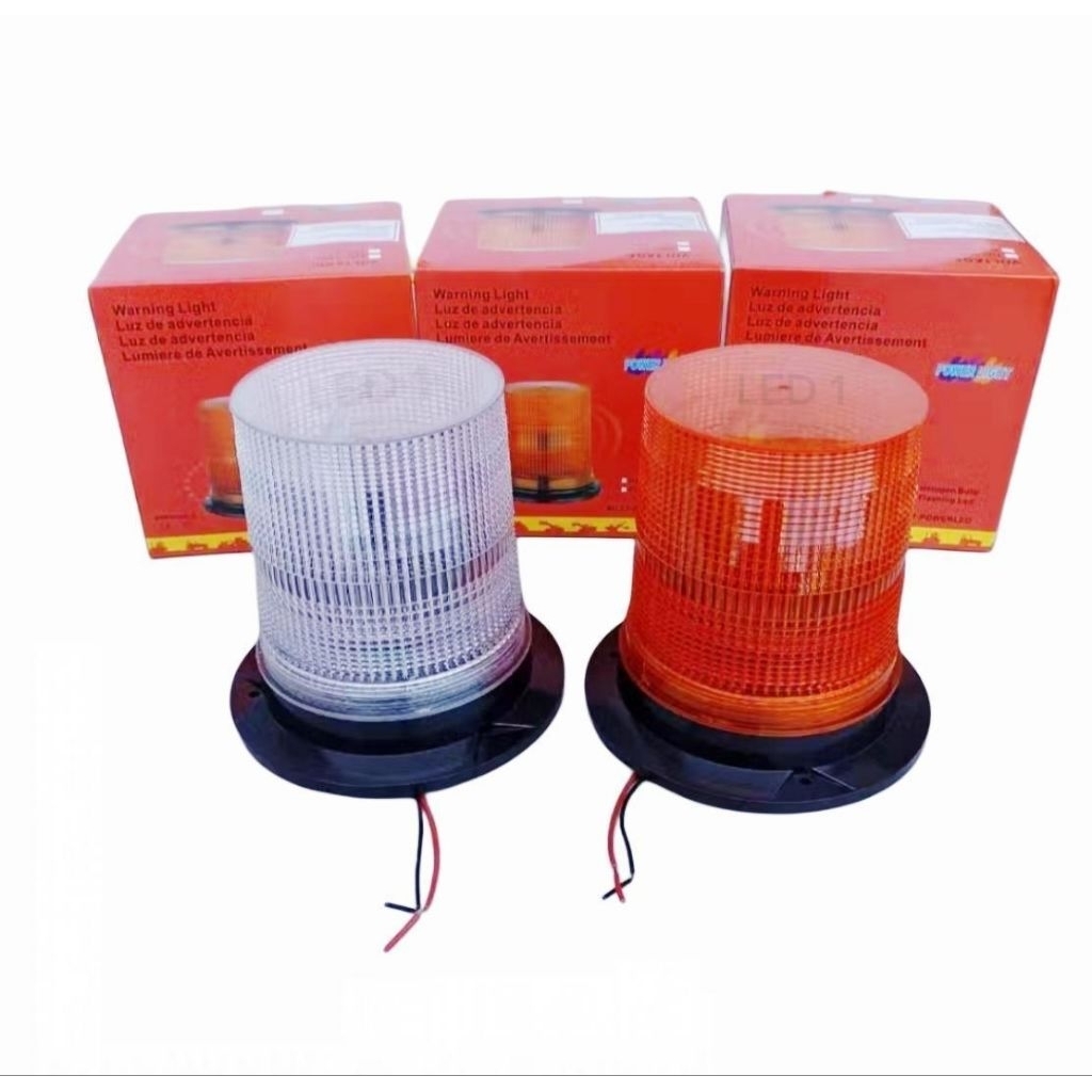 Lampu Rotary Rotari Mobil Truk Truck Trek Lampu Peringatan Warning Light 12 Volt - 24 Volt