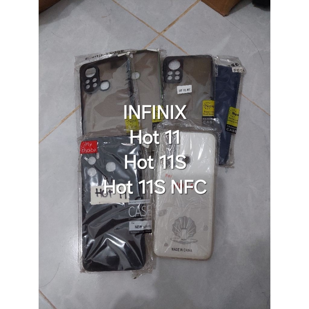 Softcase Pelindung Handphone Infinix Hot 11 / Hot 11S / Hot 11S NFC