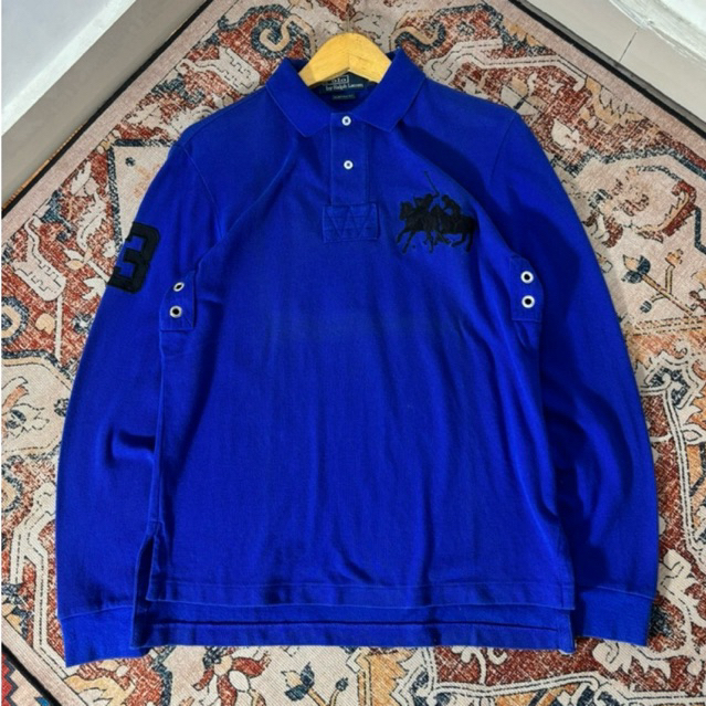 POLO RUGBY RALPH LAUREN BIRU