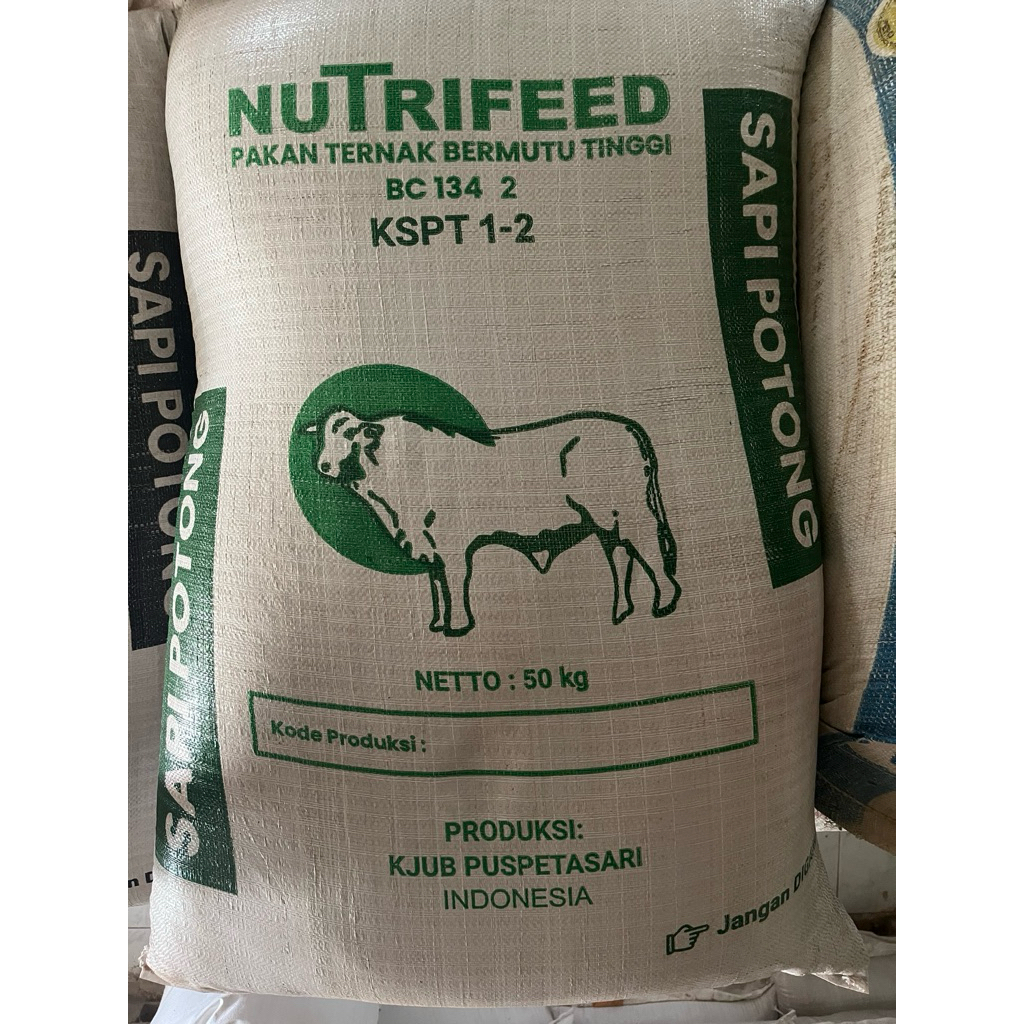 Konsentrat Sapi NUTRIFEED Hijau BC 134 2 50kg