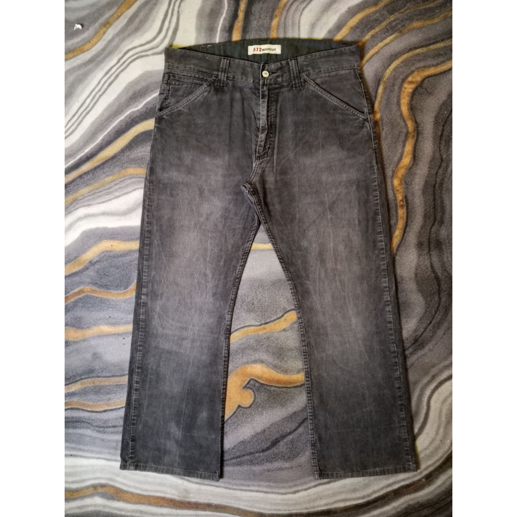 Celana Panjang Corduroy Levizzzzzz 512 Second Original