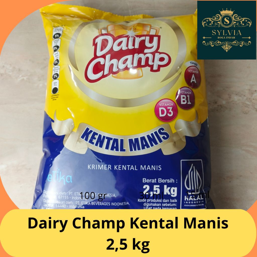 Dairy Champ Krimer Kental Manis 1 kg DAIRYCHAMP Krimer Kental Manis Krimer Minuman Krimer makanan 2,